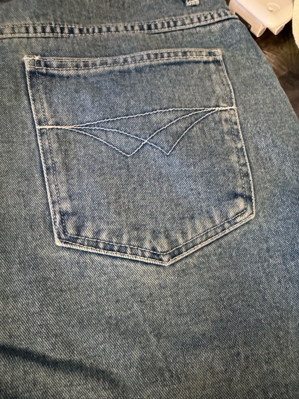 Revolt Clothing Co. Embroidered Denim Shorts plus size 16W-26W - Picture 5 of 10